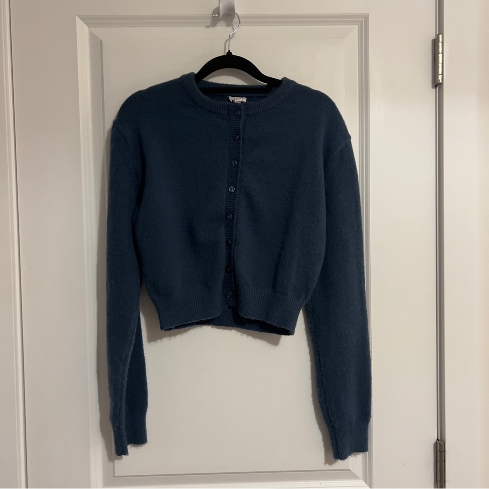 Garage Teal Cardigan